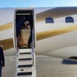 David Gergen boards a Private Jet to Vegas to watch the game with Roy Green and Charles Barkley