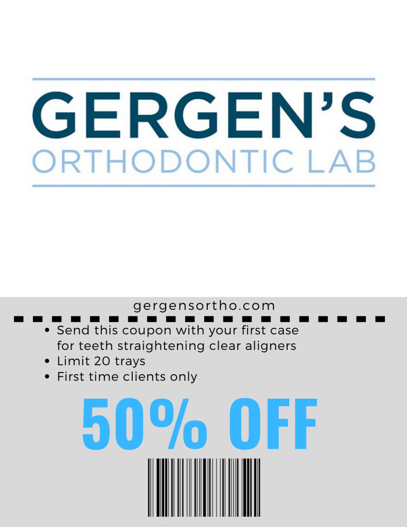 Gergen’s Coupon Gergen's Orthodontic Lab