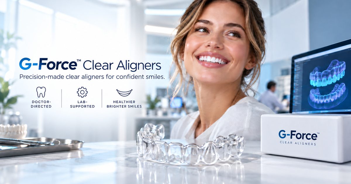 G-Force Clear Aligners for Dentists | Gergen's Orthodontic Lab